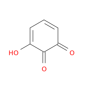 3,5-Cyclohexadiene-1,2-dione, 3-hydroxy-