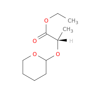 Propanoic acid,2-[(tetrahydro-2H-pyran-2-yl)oxy]-, ethyl ester, (2S)-