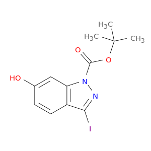 tert-Butyl 6-hydroxy-3-iodo-1H-indazole-1-carboxylate