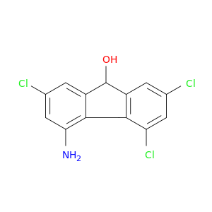 4-amino-2,5,7-trichloro-9h-fluoren-9-ol