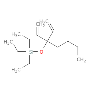 Silane, [(1,1-diethenyl-4-pentenyl)oxy]triethyl-