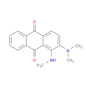 9,10-Anthracenedione, 2-(dimethylamino)-1-(methylamino)-