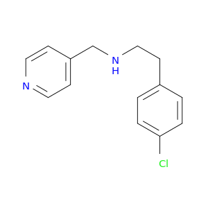 2-(4-CHLOROPHENYL)-N-(PYRIDIN-4-YLMETHYL)ETHANAMINE