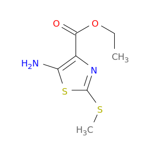 ETHYL 5-AMINO-2-METHYLSULFANYL-1,3-THIAZOLE-4-CARBOXYLATE