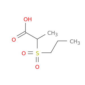 2-(propane-1-sulfonyl)propanoic acid