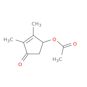 2-Cyclopenten-1-one, 4-(acetyloxy)-2,3-dimethyl-