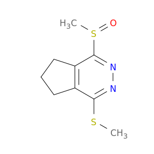 5H-Cyclopenta[d]pyridazine,6,7-dihydro-1-(methylsulfinyl)-4-(methylthio)-