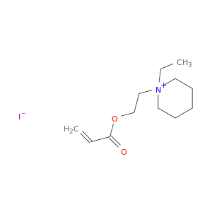 Piperidinium, 1-ethyl-1-[2-[(1-oxo-2-propenyl)oxy]ethyl]-, iodide
