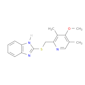 1H-Benzimidazole, 2-[[(4-methoxy-3,5-dimethyl-2-pyridinyl)methyl]thio]-