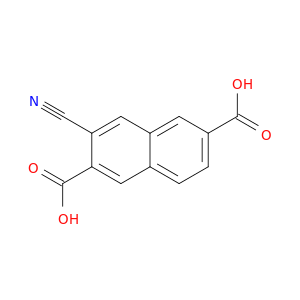 2,6-Naphthalenedicarboxylic acid, 3-cyano-