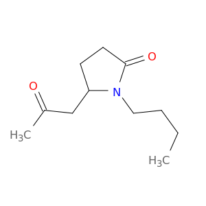 2-Pyrrolidinone, 1-butyl-5-(2-oxopropyl)-