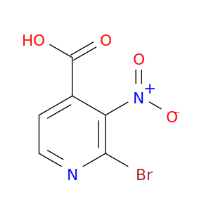 2-溴-3-硝基吡啶-4-羧酸