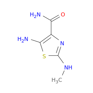 5-氨基-2-(甲基氨基)噻唑-4-甲酰胺