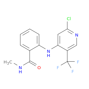 2-((2-Chloro-5-(trifluoromethyl)pyridin-4-yl)amino)-N-methylbenzamide