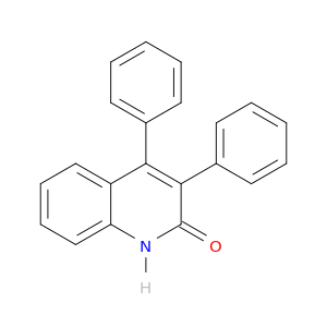 2(1h)-quinolinone, 3,4-diphenyl-