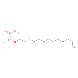 2-Propenoic acid, 3-(decyloxy)-2-hydroxypropyl ester