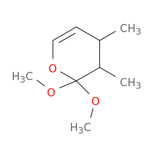 2H-Pyran, 3,4-dihydro-2,2-dimethoxy-3,4-dimethyl-