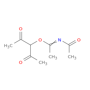 2,4-Pentanedione, 3-[1-(acetylimino)ethoxy]-