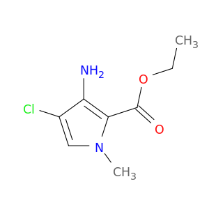 Ethyl 3-Amino-4-chloro-1-methyl-1H-pyrrole-2-carboxylate