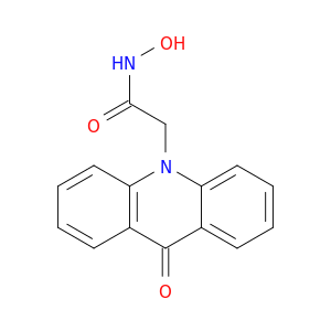 10(9H)-Acridineacetamide,N-hydroxy-9-oxo-