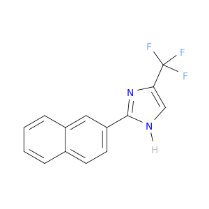 1H-Imidazole, 2-(2-naphthalenyl)-4-(trifluoromethyl)-