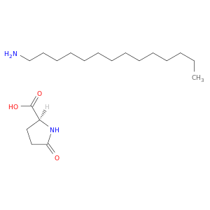 脯氨酸,5-oxo-,Compd。用1-四癸酰胺(1：1)