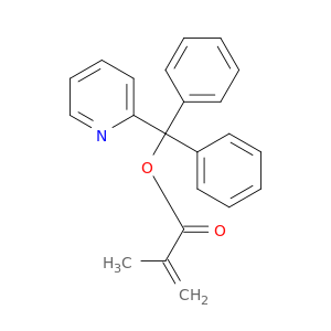 2-Propenoic acid, 2-methyl-, diphenyl-2-pyridinylmethyl ester