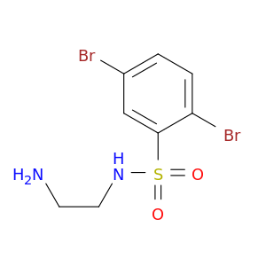 n-(2-氨基乙基)-2,5-二溴苯-1-磺酰胺