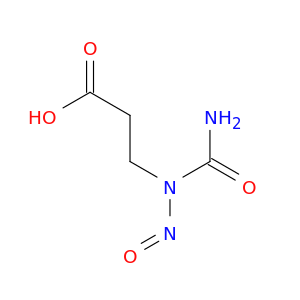 Propanoic acid,3-[(aminocarbonyl)nitrosoamino]-
