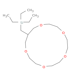 Silane, triethyl(1,4,7,10,13-pentaoxacyclohexadec-15-ylmethyl)-