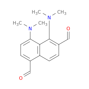 1,6-Naphthalenedicarboxaldehyde, 4,5-bis(dimethylamino)-