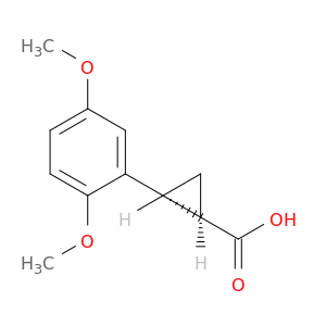 rel-(1R,2R)-2-(2,5-dimethoxyphenyl)cyclopropane-1-carboxylic acid