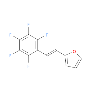 Furan, 2-[(1E)-2-(pentafluorophenyl)ethenyl]-