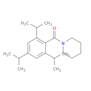 Piperidine, 1-[2,4,6-tris(1-methylethyl)benzoyl]-