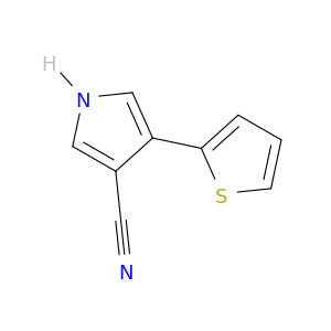 1H-Pyrrole-3-carbonitrile, 4-(2-thienyl)-