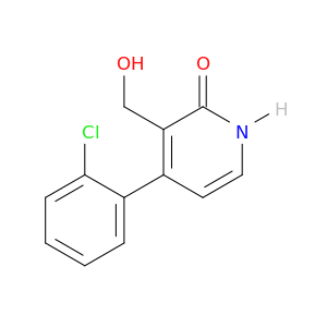 2(1H)-Pyridinone, 4-(2-chlorophenyl)-3-(hydroxymethyl)-