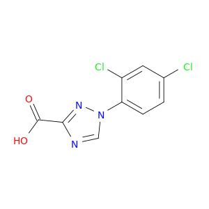 1H-1,2,4-Triazole-3-carboxylic acid, 1-(2,4-dichlorophenyl)-