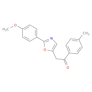 Ethanone, 2-[2-(4-methoxyphenyl)-5-oxazolyl]-1-(4-methylphenyl)-