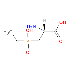 Alanine, 3-(ethylhydroxyphosphinyl)-