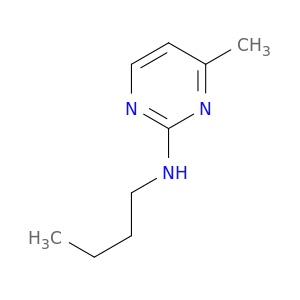 2-Pyrimidinamine, N-butyl-4-methyl-