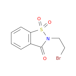 2-(2-溴乙基)-2,3-二氢-1,2-苯并噻唑-1,1,3-三酮