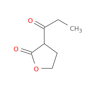 2(3H)-Furanone, dihydro-3-(1-oxopropyl)-