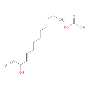 1,4-Tridecadien-3-ol, acetate, (E)-