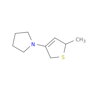 Pyrrolidine, 1-(2,5-dihydro-5-methyl-3-thienyl)-