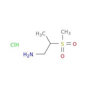 2-Methanesulfonylpropan-1-amine hydrochloride