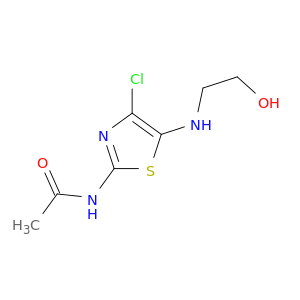 Acetamide, N-[4-chloro-5-[(2-hydroxyethyl)amino]-2-thiazolyl]-