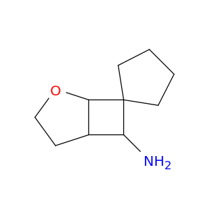 4-oxaspiro[bicyclo[3.2.0]heptane-6,1'-cyclopentane]-7-amine