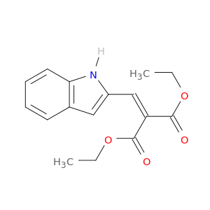 Propanedioic acid, (1H-indol-2-ylmethylene)-, diethyl ester