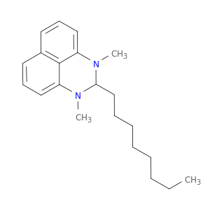 1H-Perimidine, 2,3-dihydro-1,3-dimethyl-2-octyl-