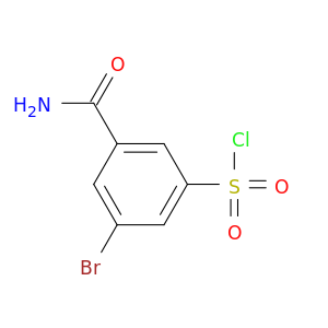 3-(氨基羰基)-5-溴苯磺酰氯